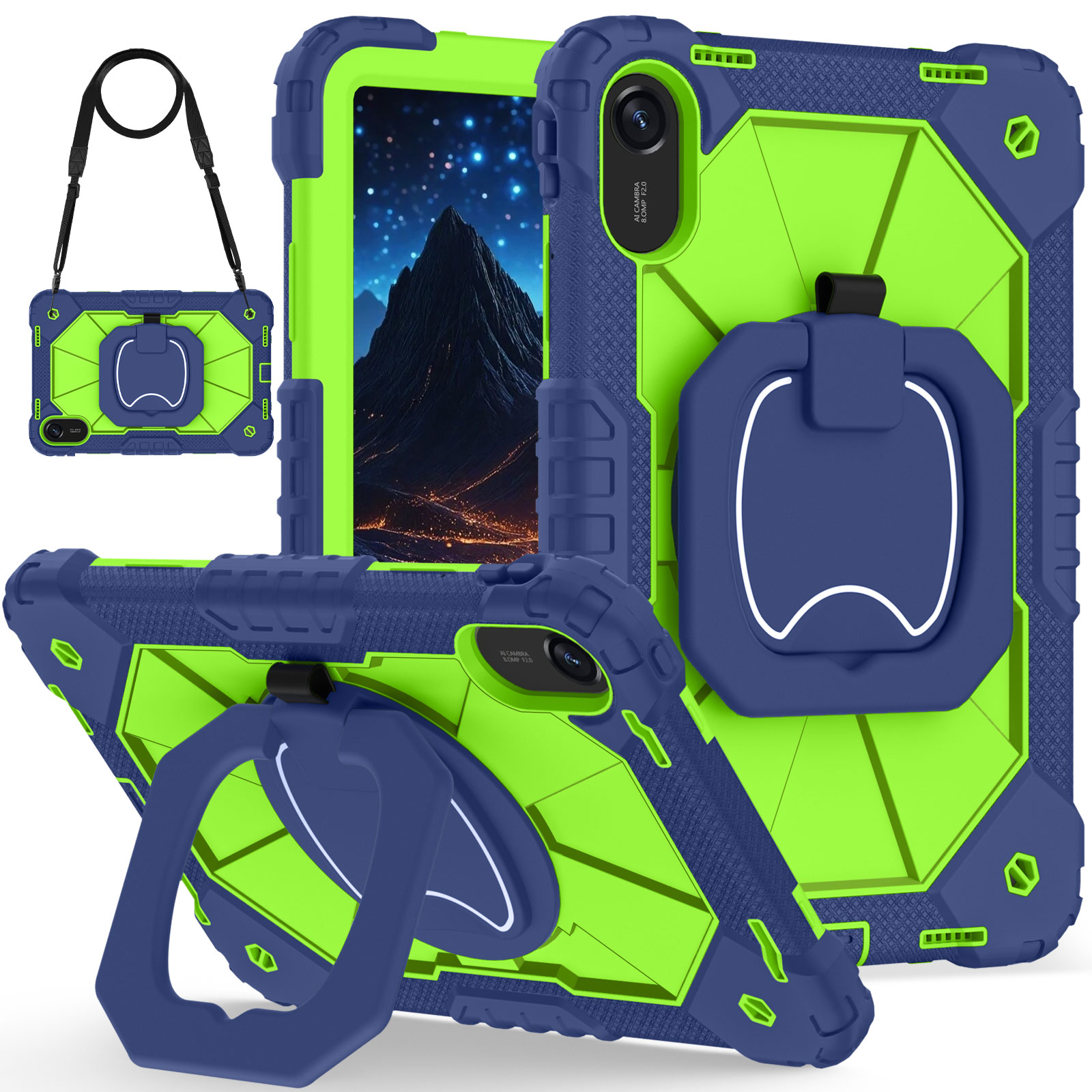 Blackview Tablet Accessories - Coque blindée antichoc pour enfants, étui