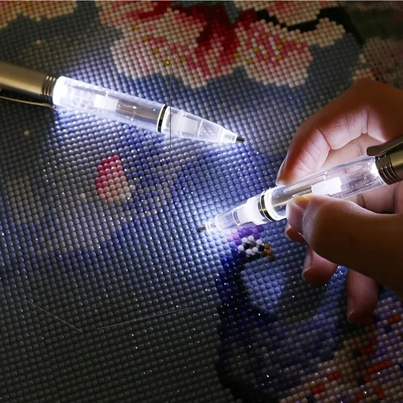 Tablet Accessories Aesthetic - Stylo de peinture diamant à LED