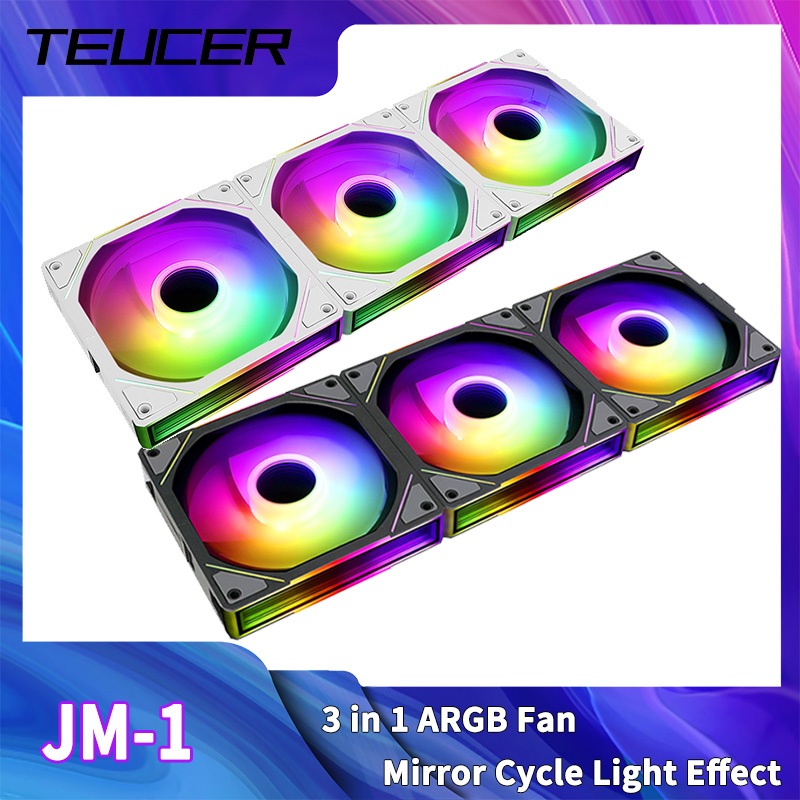 Tablet Accessories Aesthetic - TEUCER JM-1 ventilateur de boîtier d'ordinateur