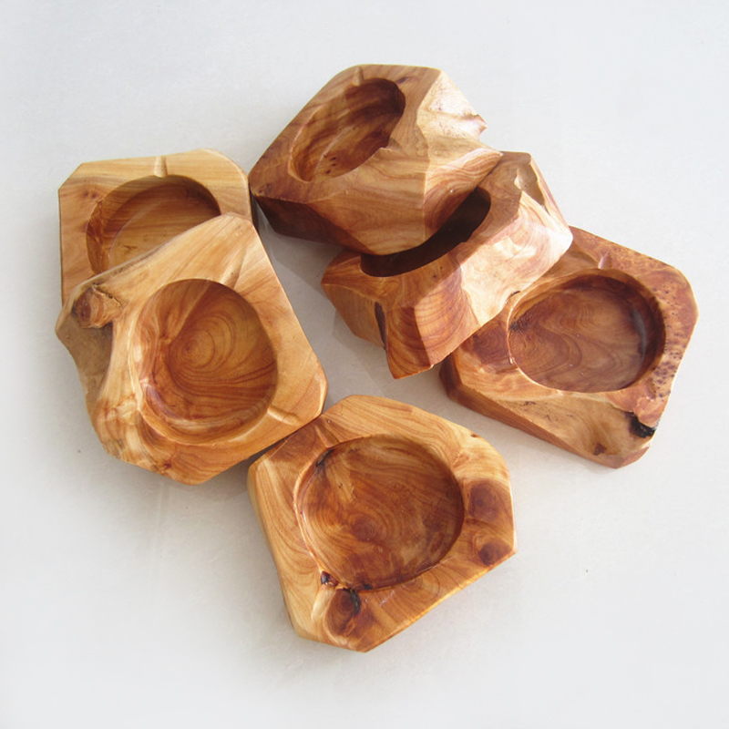Cendrier Unique en bois nature - Office Table Accessories Unique avis et prix