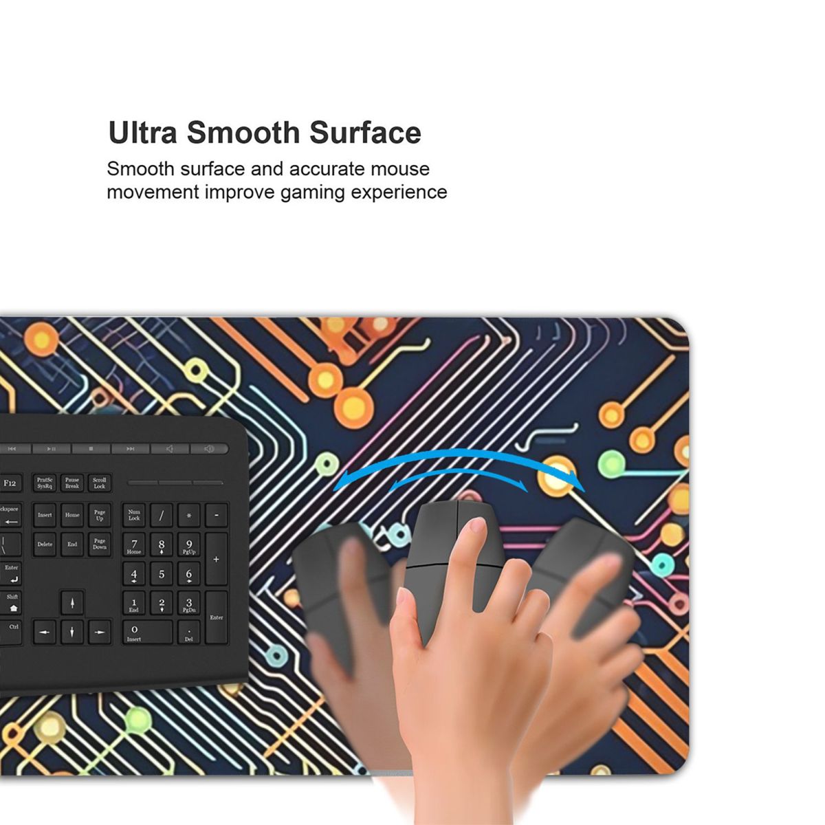 Grand tapis de souris haute te - Office Table Accessories Unique avis et prix