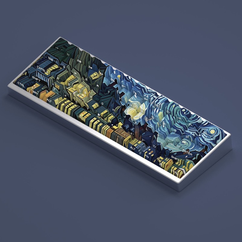 Clavier mécanique à thème ciel - Tablet Gaming Accessories avis et prix