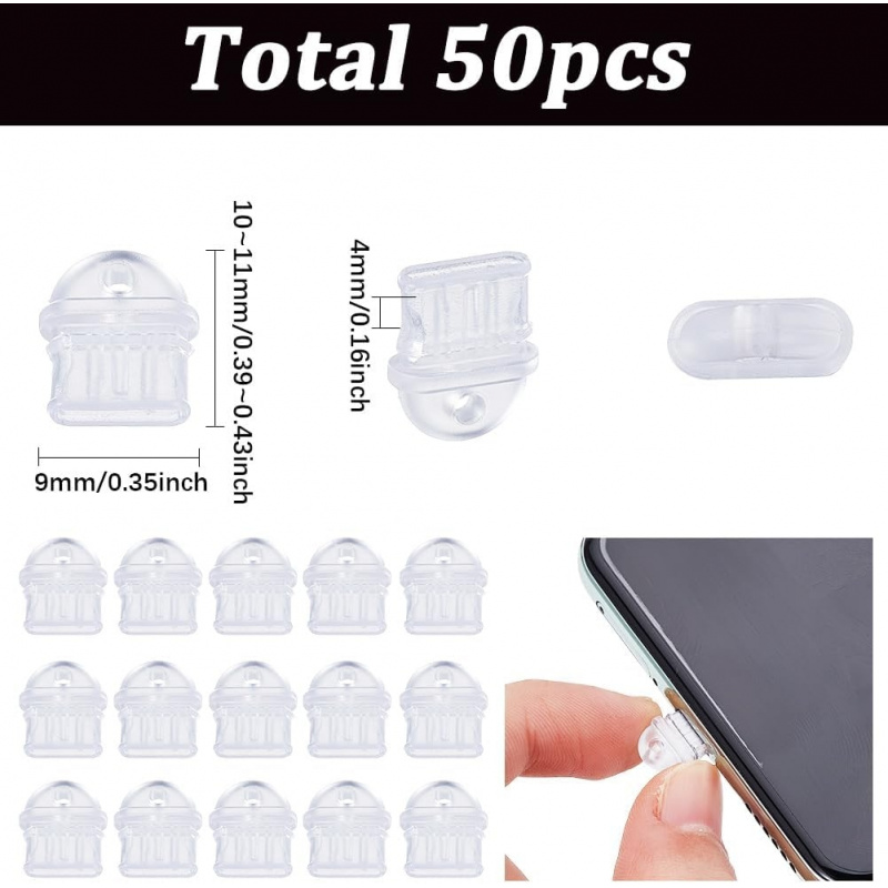 Lot de 50 bouchons anti-poussi - Tablet Cover Accessories avis et prix