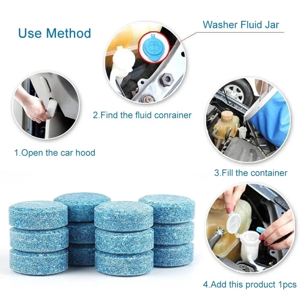 Nettoyant solide pour pare-bri - Tablet Car Accessories avis et prix