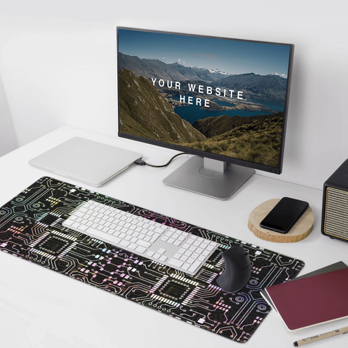 Grand tapis de souris haute te - Office Table Accessories Unique avis et prix