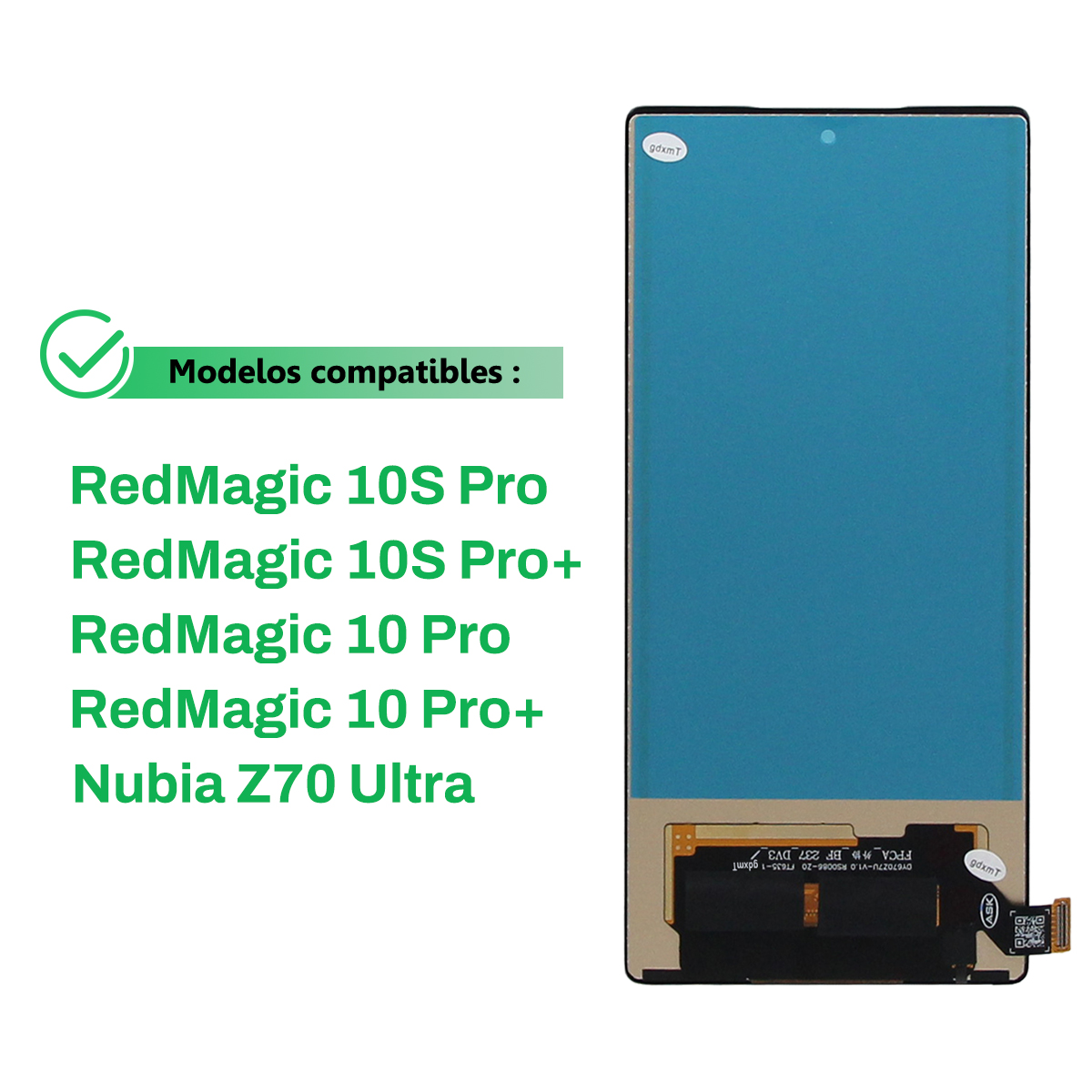 Écran LCD tactile de remplacem - Redmagic Tablet Accessories avis et prix