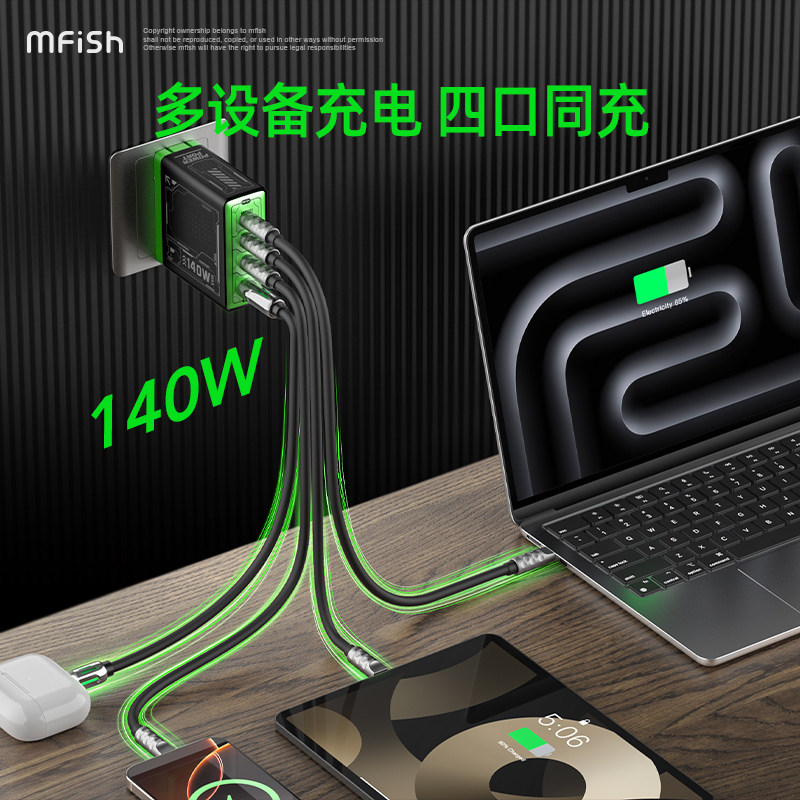 Chargeur rapide GaN multi-port - Iphone Tablet Accessories avis et prix