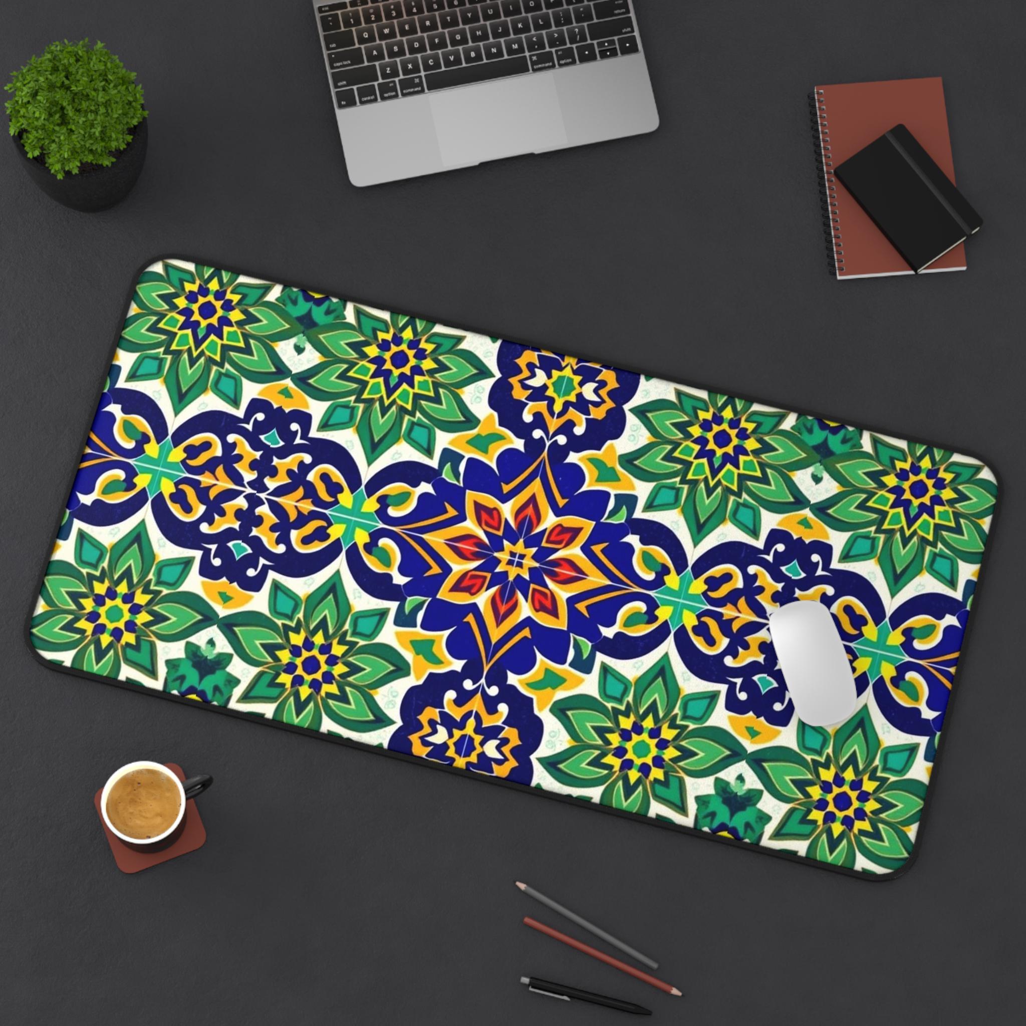 Tapis de table floral coloré,  - Office Table Accessories Unique avis et prix